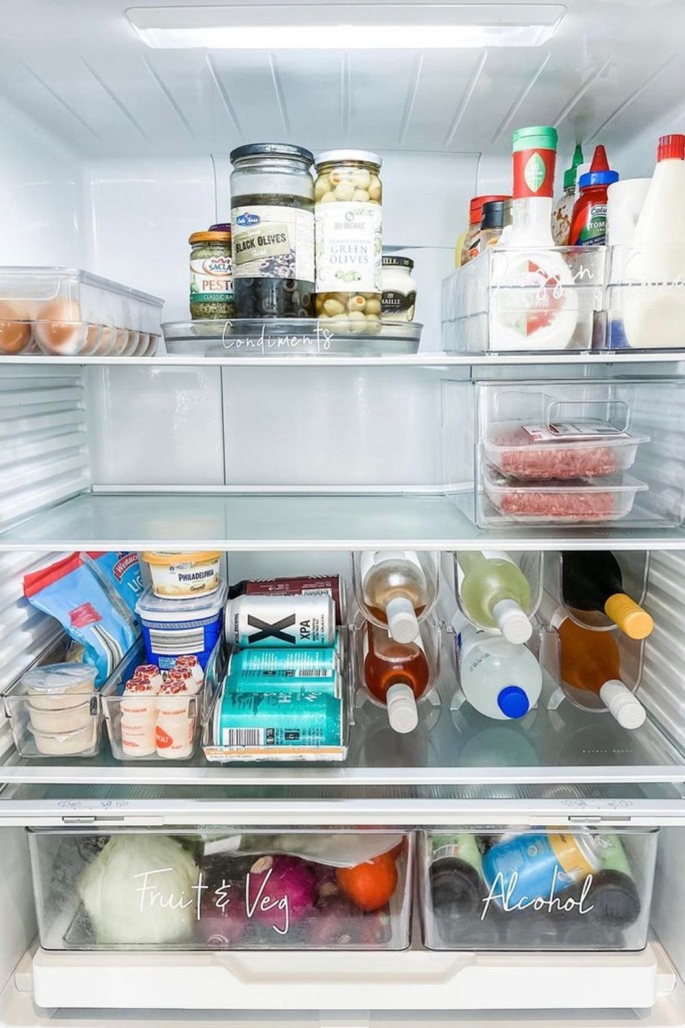 The Absolute Best Fridge Organization Ideas - Danielle Skeaton